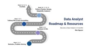 Tự học nghề Data Analyst theo Roadmap của Maz - The Future Analyst