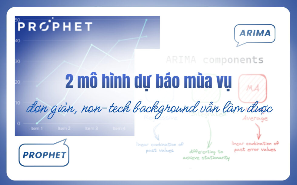2 mô hình dự đoán mùa vụ đơn giản, non-tech background vẫn làm được ...